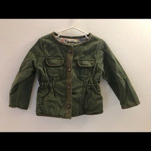 3T Oshkosh B’gosh Green utility jacket